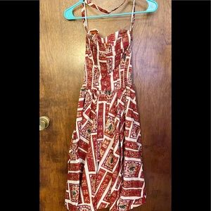 Unique Vintage x Alfred Shaheen Golden Scrolls